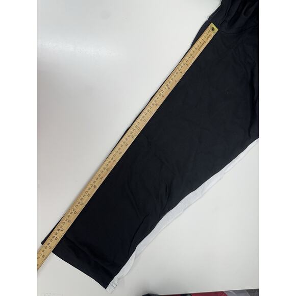 Anthony Richards Womens Two Piece Contrast Stripe Pantset Size Petite XL Black - Picture 16 of 16